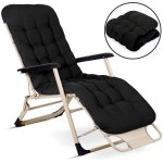 Leżak ogrodowy składany z poduszką Sofotel ChillWell