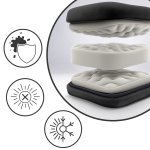 Leżak ogrodowy składany z poduszką Sofotel ChillWell