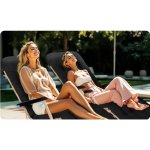 Leżak ogrodowy składany z poduszką Sofotel ChillWell