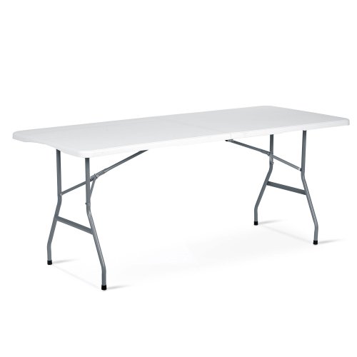 Stół ogrodowy składany Plonos 180x74x74 cm, biały