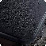 Stół ogrodowy składany Plonos 244x75x74 cm, czarny