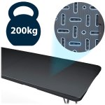 Stół ogrodowy składany Plonos 244x75x74 cm, czarny