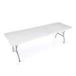 Stół ogrodowy składany Plonos 244x75x74 cm, biały