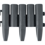 Obrzeże ogrodowe Plonos 27,5x24 cm, 8 szt., szare