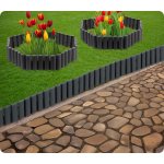 Obrzeże ogrodowe Plonos 27,5x24 cm, 8 szt., szare