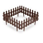 Obrzeże ogrodowe Plonos 60x30 cm, 4 szt., brązowe