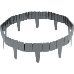 Obrzeże ogrodowe Plonos 25x23 cm, 10 szt., szare