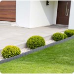 Obrzeże ogrodowe Plonos 25x23 cm, 10 szt., szare