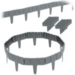 Obrzeże ogrodowe Plonos 25x23 cm, 10 szt., szare