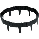 Obrzeże ogrodowe Plonos 25x23 cm, 10 szt., antracyt