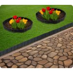 Obrzeże ogrodowe Plonos 25x23 cm, 10 szt., antracyt