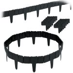 Obrzeże ogrodowe Plonos 25x23 cm, 10 szt., antracyt