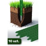 Tyczki do roślin Plonos 120 cm, 10 szt., zielone