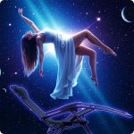 Leżak ogrodowy składany z poduszką Sofotel ChillWell zestaw 2 szt zielony