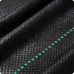 Agrotkanina Plonos 1,6x50 m + 50 szpilek, czarna