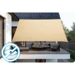 Żagiel przeciwsłoneczny Plonos 3x4 m, beżowy