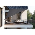 Żagiel przeciwsłoneczny Plonos 4x4 m, szary