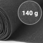 Siatka cieniująca Plonos 1,2x50 m 140 g, szara