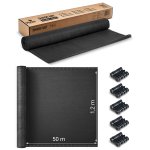 Siatka cieniująca Plonos 1,2x50 m 140 g, szara