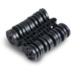 Siatka cieniująca Plonos 1,2x50 m 140 g, zielona