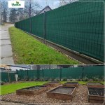 Siatka cieniująca Plonos 1,2x50 m 140 g, zielona