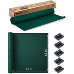 Siatka cieniująca Plonos 1,5x25 m 140 g, zielona