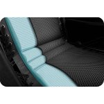 Leżak ogrodowy składany z poduszką Sofotel ChillWell Soft czarny