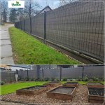 Siatka cieniująca Plonos 1,5x25 m 110 g, szara