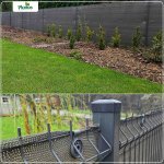 Siatka cieniująca Plonos 1,5x50 m 140 g, szara