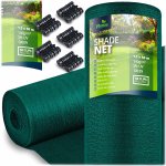Siatka cieniująca Plonos 1,5x50 m 140 g, zielona