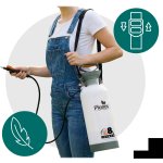 Opryskiwacz ręczny Plonos PL-605, 8 l, biało-zielony