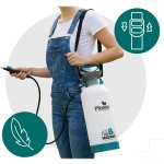 Opryskiwacz ręczny Plonos PL-605, 8 l, biało-turkusowy