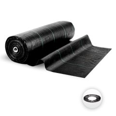 Agrotkanina Plonos 1,6x50 m + 50 szpilek, czarna