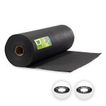 Agrowłóknina Plonos 1,6x100 m + 100 szpilek, czarna