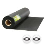 Agrowłóknina Plonos 1,6x50 m + 100 szpilek, czarna