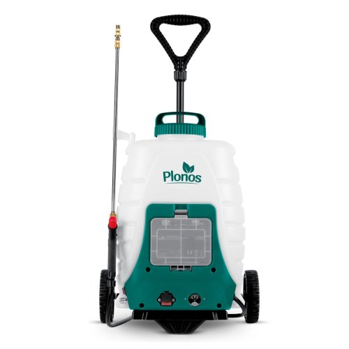 Opryskiwacz akumulatorowy z wózkiem Plonos PL-601, 18 l, biały