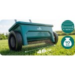 Siewnik do trawy i nawozu Plonos 12 litrów, zielony
