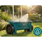 Siewnik do trawy i nawozu Plonos 12 litrów, zielony