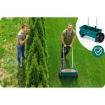 Siewnik do trawy i nawozu Plonos 12 litrów, zielony