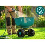 Siewnik do trawy i nawozu Plonos 27 litrów, zielony