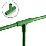 Złączki do tyczek Plonos 11x70 mm, typ-3, 4 szt., zielone