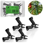 Złączki do tyczek Plonos 11x70 mm, typ-A, 4 szt., zielone